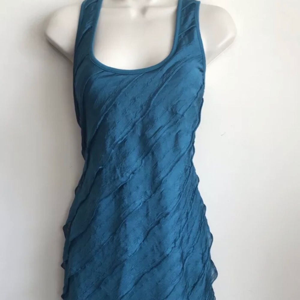 Belle du jour medium blue mini dress
